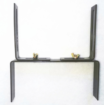Proceso de pulido Estante de macetas de flores Balcón soporte colgante con piezas de hardware OEM CNC