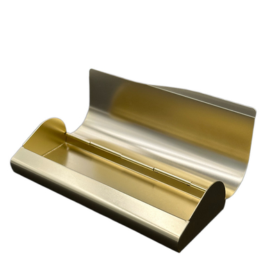 Proceso de estampado de chapa de metal Placa de montaje de aluminio personalizada para componentes personalizados