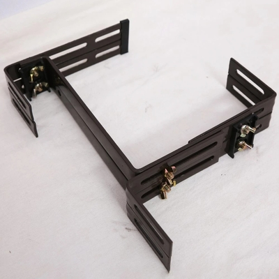 Proceso de pulido Estante de macetas de flores Balcón soporte colgante con piezas de hardware OEM CNC