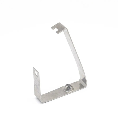 Bracket de sujeción de tubería de acero inoxidable de hardware CNC OEM con proceso de estampado personalizado