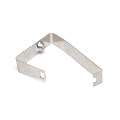 Bracket de sujeción de tubería de acero inoxidable de hardware CNC OEM con proceso de estampado personalizado