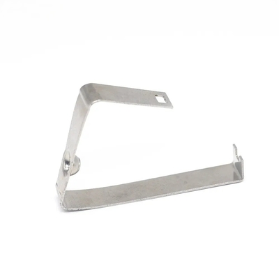 Bracket de sujeción de tubería de acero inoxidable de hardware CNC OEM con proceso de estampado personalizado