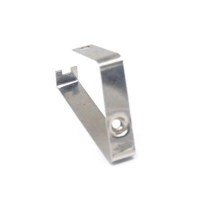 Bracket de sujeción de tubería de acero inoxidable de hardware CNC OEM con proceso de estampado personalizado
