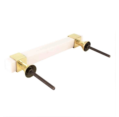 Moderno Europa estilo sencillo de lujo Resina de madera de metal de la puerta del gabinete del mando de la manija 128mm