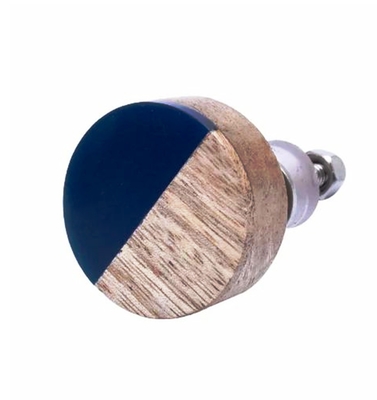 Moderno Europa estilo sencillo de lujo Resina de madera de metal de la puerta del gabinete del mando de la manija 128mm