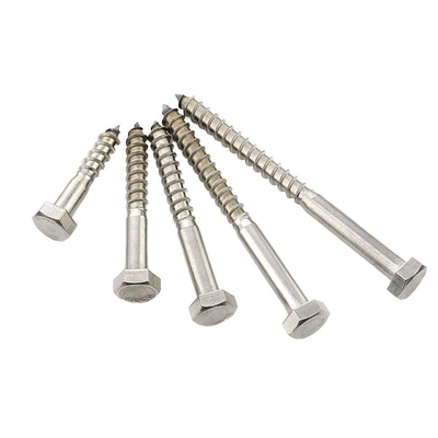 XS-213-005 Sistema de medición de pulgadas Hexagonal cabeza de auto-toque tornillo de madera