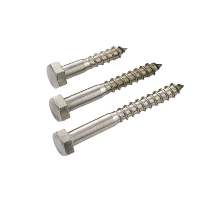 XS-213-005 Sistema de medición de pulgadas Hexagonal cabeza de auto-toque tornillo de madera