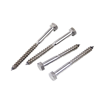 XS-213-005 Sistema de medición de pulgadas Hexagonal cabeza de auto-toque tornillo de madera