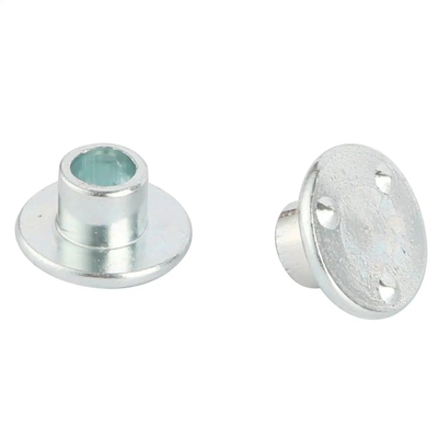 OEM CNC Hardware Parts Furniture Hardware Negro Galvanizado Rivet hueco estampado de acero inoxidable