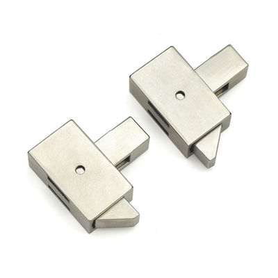 30 * 32 mm de aleación de zinc de resorte cargado bloqueo cerradura perno empujar para cerrar atrapar girar cerradura