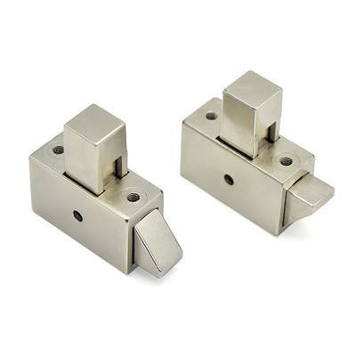 30 * 32 mm de aleación de zinc de resorte cargado bloqueo cerradura perno empujar para cerrar atrapar girar cerradura