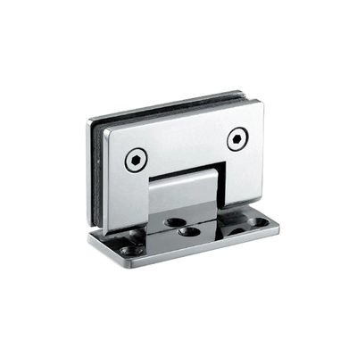 Piezas de hardware OEM CNC Latón pulido bisagra de ducha de lado único con acero inoxidable