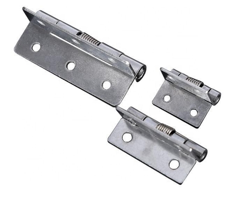 Hinge de trasero de hierro doble de resorte cargado para el gabinete de accesorios de hardware de acero inoxidable