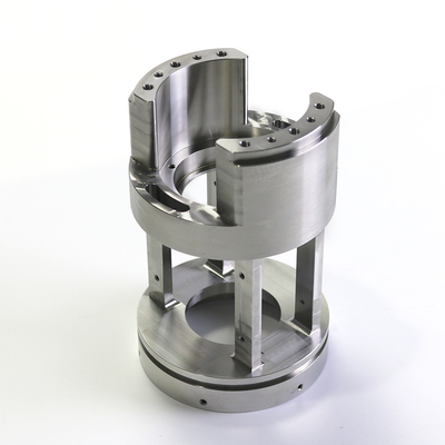 Partes mecánicas de aluminio de alta precisión mecanizadas por CNC para máquinas industriales