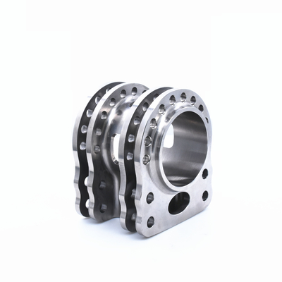 Partes mecánicas de aluminio de alta precisión mecanizadas por CNC para máquinas industriales