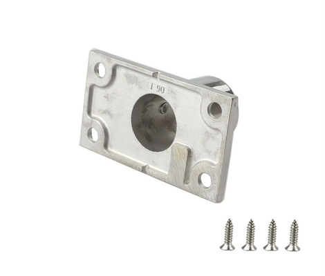 Partes de hardware OEM CNC Base de guía de acero inoxidable con accesorios de base rectangular