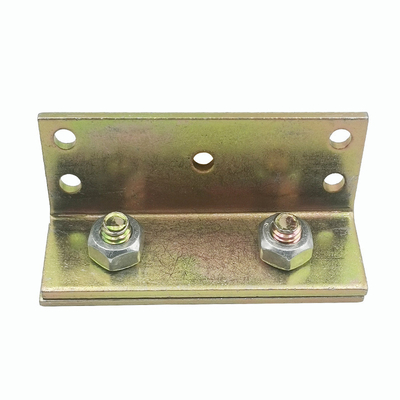 Especificaciones 83 * 24 * 2,8 mm Conjunto de ocho accesorios de herradura de hierro para la cama