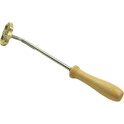 Estampilla de hierro de marca de madera para la explosión de piezas CNC MetalXS-214-004