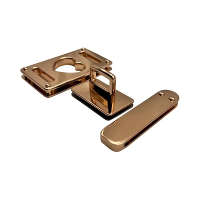 XS-231---004, J6611 Hardware de bloqueo de bolsas de mano con bloqueo de metal de empuje y giro