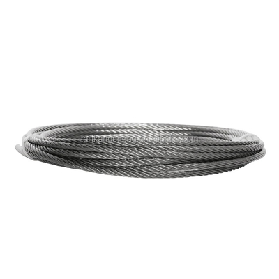 7x7 7X19 Cuerdas de acero inoxidable de trabajo pesado para aplicaciones de hardware general