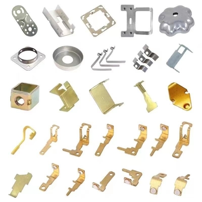 Fabricación de piezas metálicas de chapa de estampado CNC con revestimiento eléctrico de hierro XS-236-005, HT0027