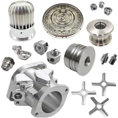Equipo de mecanizado CNC para piezas de aluminio de acero inoxidable anodizadas y simples personalizadas