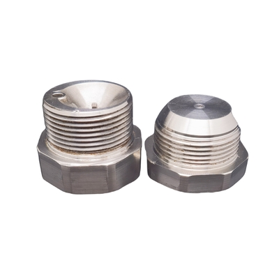 Micro mecanizado de acero inoxidable CNC de torsión de fresado de la parte XS-216-005