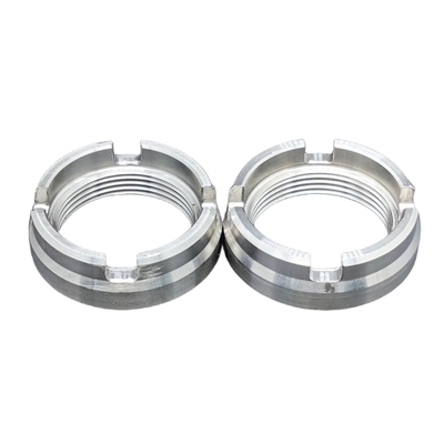 Micro mecanizado de acero inoxidable CNC de torsión de fresado de la parte XS-216-005