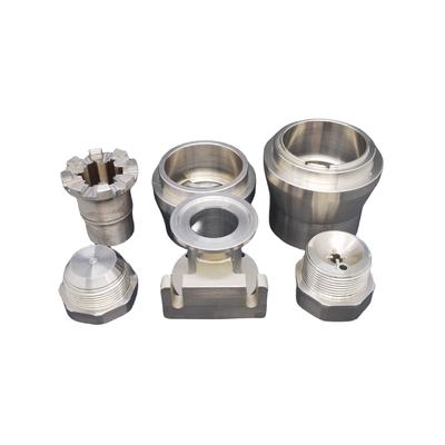 Micro mecanizado de acero inoxidable CNC de torsión de fresado de la parte XS-216-005