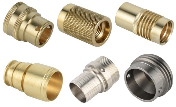 Mecanizado con láser de piezas de fresado de precisión en acero de aluminio, latón y acero inoxidable