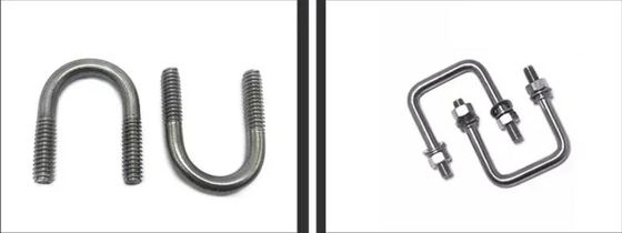 Partes de hardware CNC OEM Hardware de tornillo en U procesado por estampado y recubrimiento en polvo