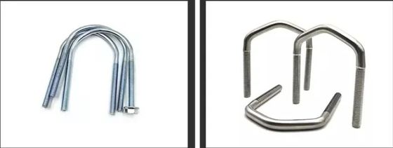 Partes de hardware CNC OEM Hardware de tornillo en U procesado por estampado y recubrimiento en polvo