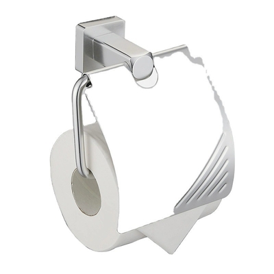 Accesorios de baño de acero inoxidable con instalación perforada y siete piezas