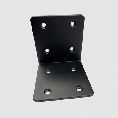 Revestimiento en polvo negro de acero inoxidable Componentes de hardware CNC para ensamblaje personalizado