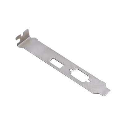 Bracket de estampado de chapa metálica anodizada negra para componentes de hardware CNC OEM personalizados