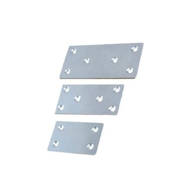 Proceso de estampado L Forma de acero ángulo plano Cuadro de armario de hierro de metal Bracket de esquina