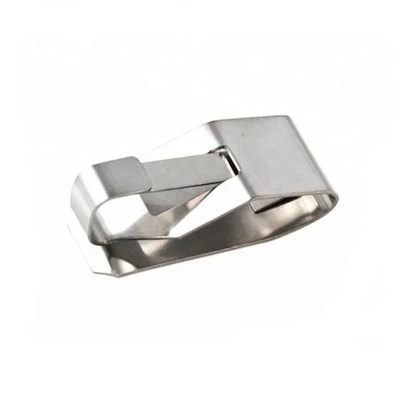 Accesorios de acero inoxidable con recubrimiento en polvo para monederos Accesorios de metal en blanco personalizados