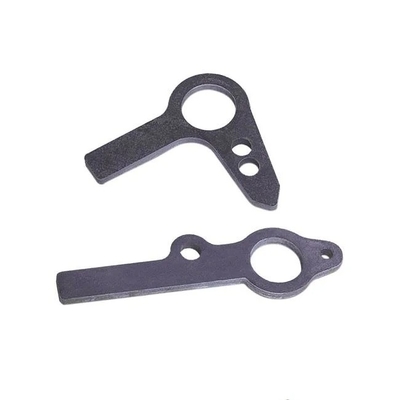 Partes de estampado de metal personalizadas Productos de hardware de precisión con recubrimiento en polvo negro