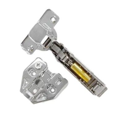 Proceso de estampado de precisión Esquerda oculta de puerta de acero inoxidable para muebles