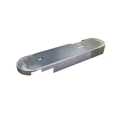 Partes de hardware de corte láser con flexión de chapa de metal de precisión