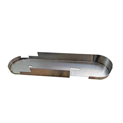 Partes de hardware de corte láser con flexión de chapa de metal de precisión