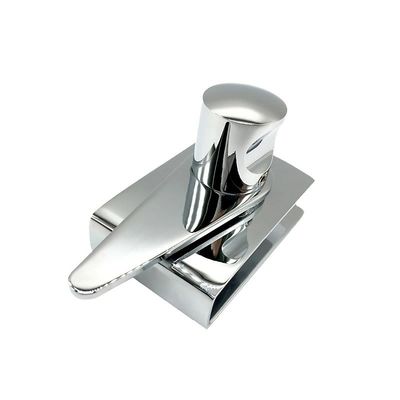 Accesorios para las puertas de ducha de vidrio con cerradura de cerradura en acero inoxidable OEM fabricado por CNC