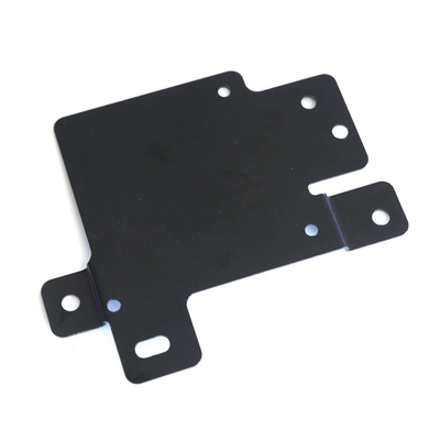 Componentes OEM de acero inoxidable con recubrimiento en polvo negro y servicios de corte por láser