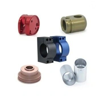 Componentes de hardware CNC de latón revestido en polvo para piezas de mecanizado en la industria de la aviación