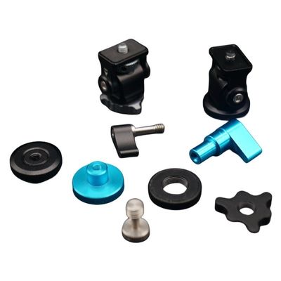 Componentes de hardware OEM CNC Equipos fotográficos de acero inoxidable mecanizados con anodizado