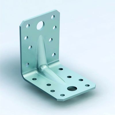 Productos de hardware de precisión de alto rendimiento para soportes de ángulo de 90 grados con proceso de estampado