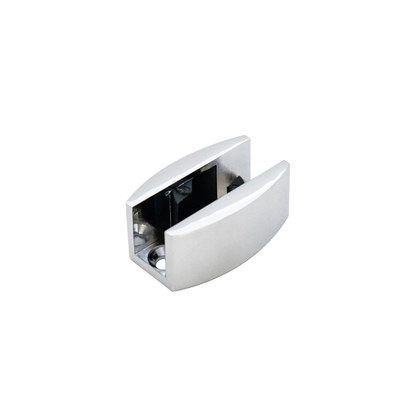 Hardware de rodillos de puertas de ducha de vidrio sin marco personalizado para el proceso CNC OEM