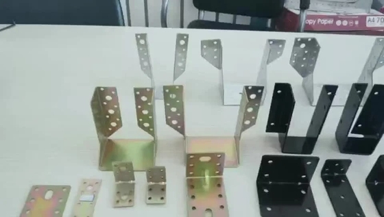 Hardware de soporte de alta carga de 90 grados para accesorios CNC OEM en acero inoxidable