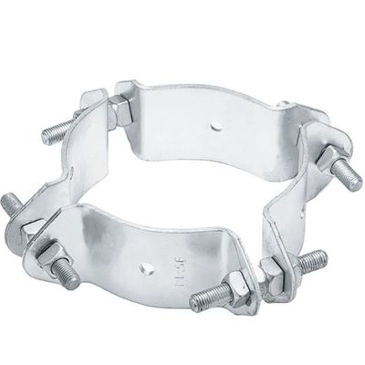 Clampada fija de banda de tracción de acero inoxidable para accesorios de potencia de piezas de hardware CNC OEM