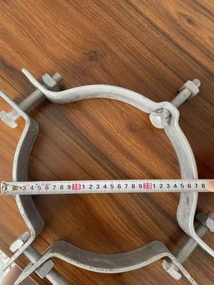 Clampada fija de banda de tracción de acero inoxidable para accesorios de potencia de piezas de hardware CNC OEM